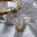 Lune Blanche" Pearl Necklace