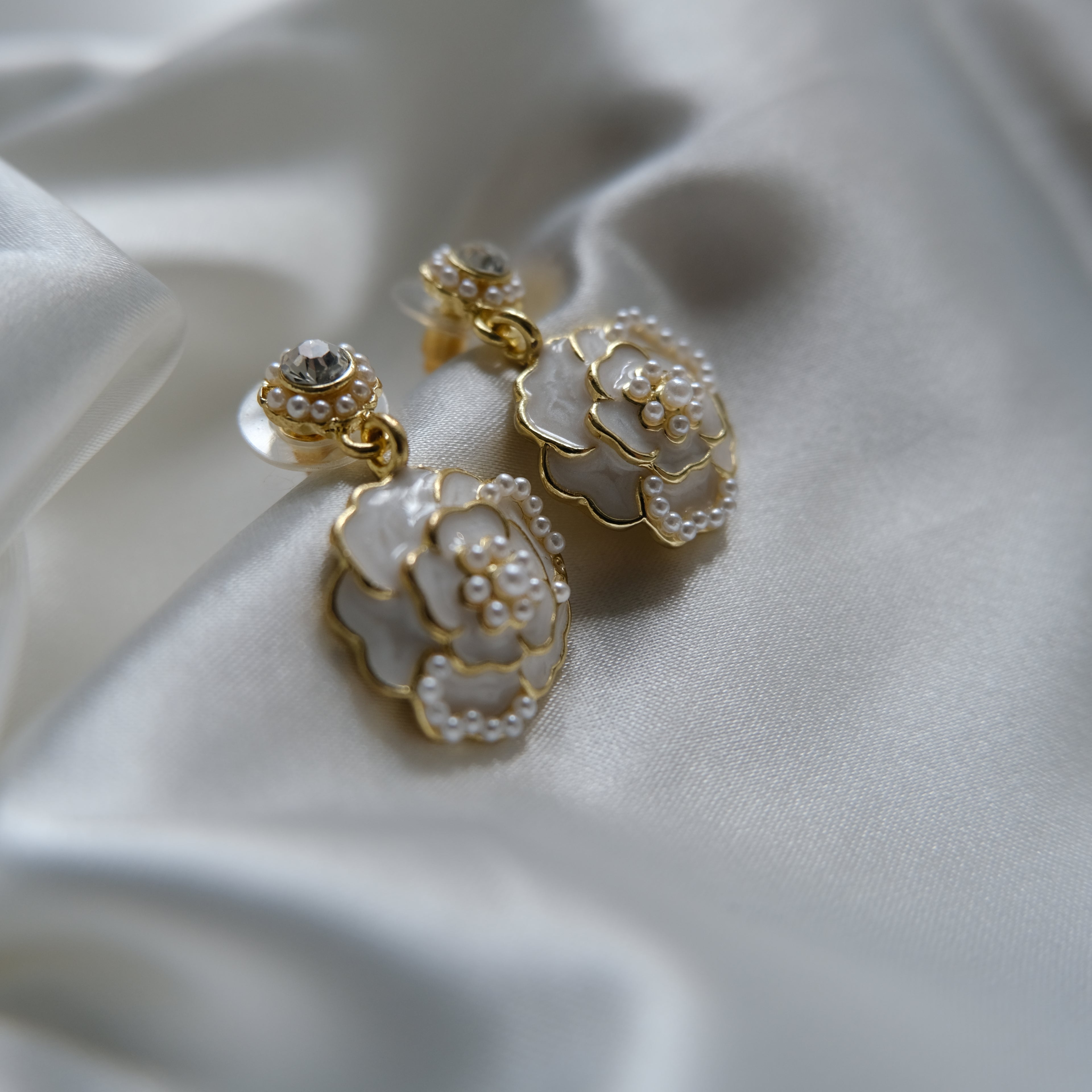 Camellia Whisper Earrings