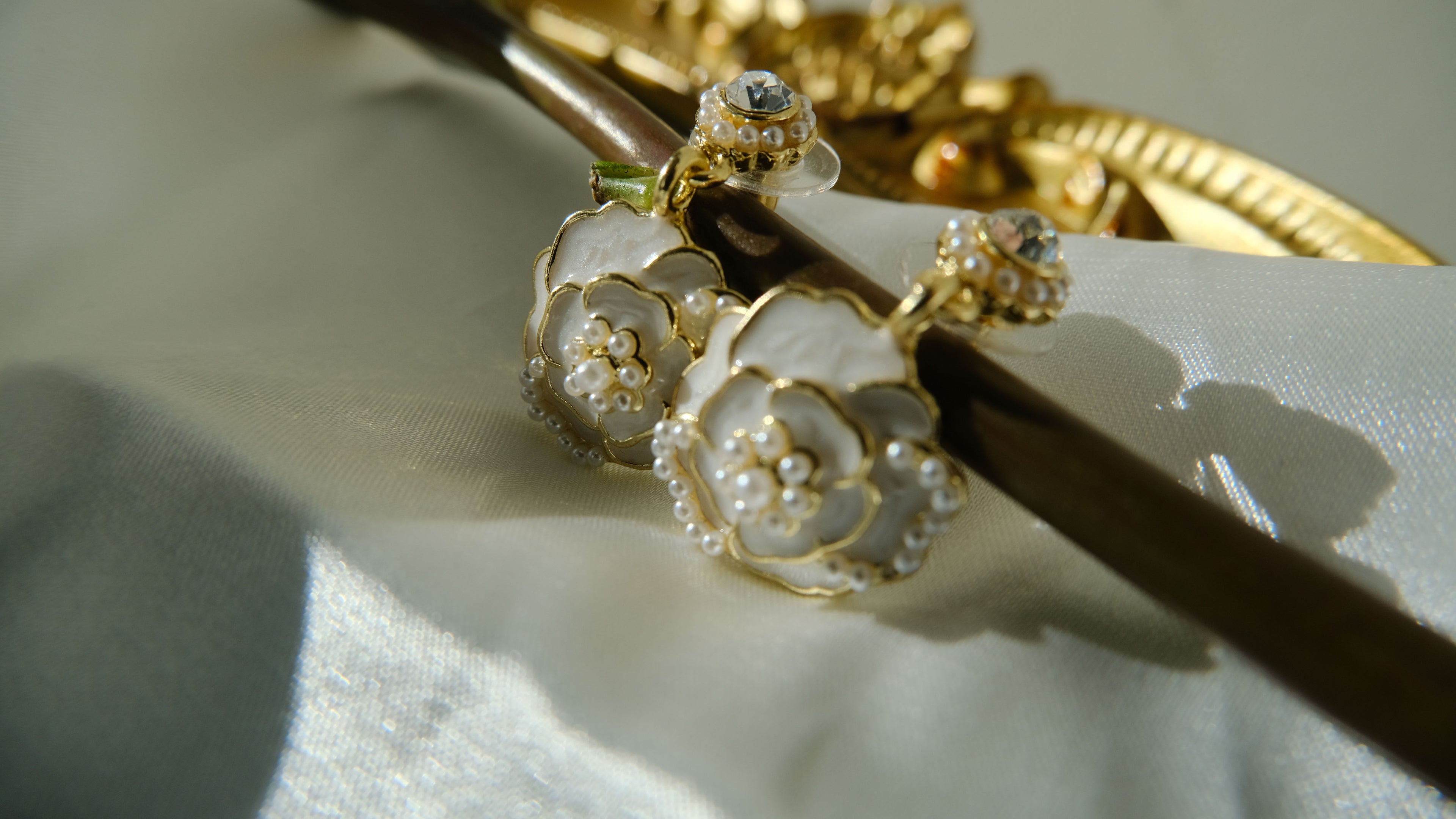Camellia Whisper Earrings